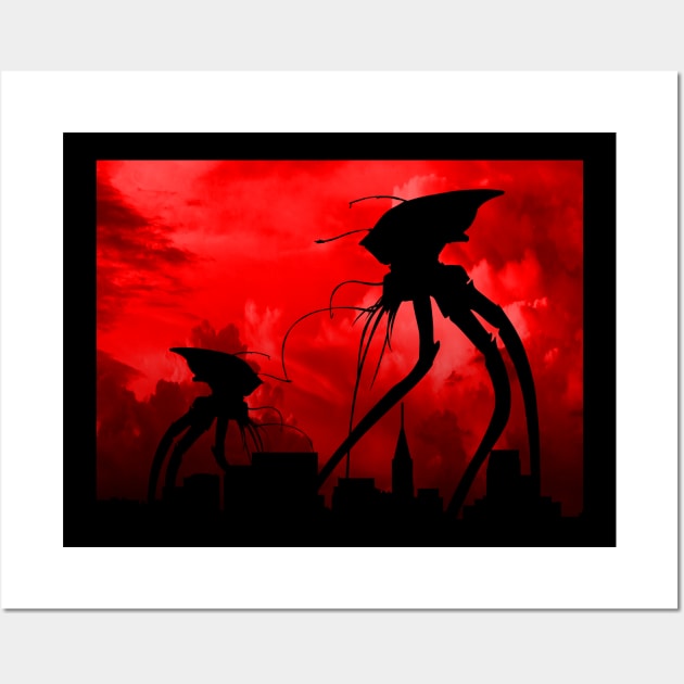 War Of Worlds Wall Art by nickbeta